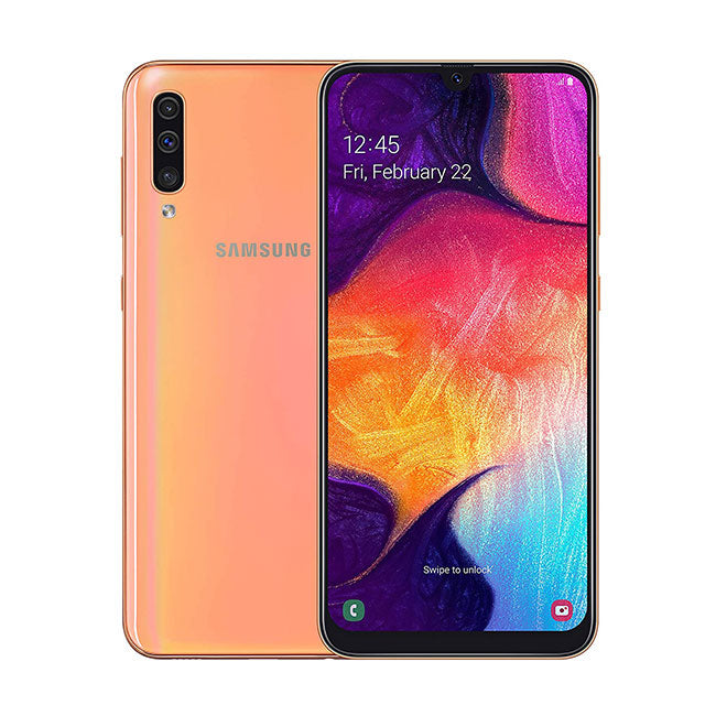 Samsung Galaxy A50 128GB Dual(Simlockvrij) / SV Koraal