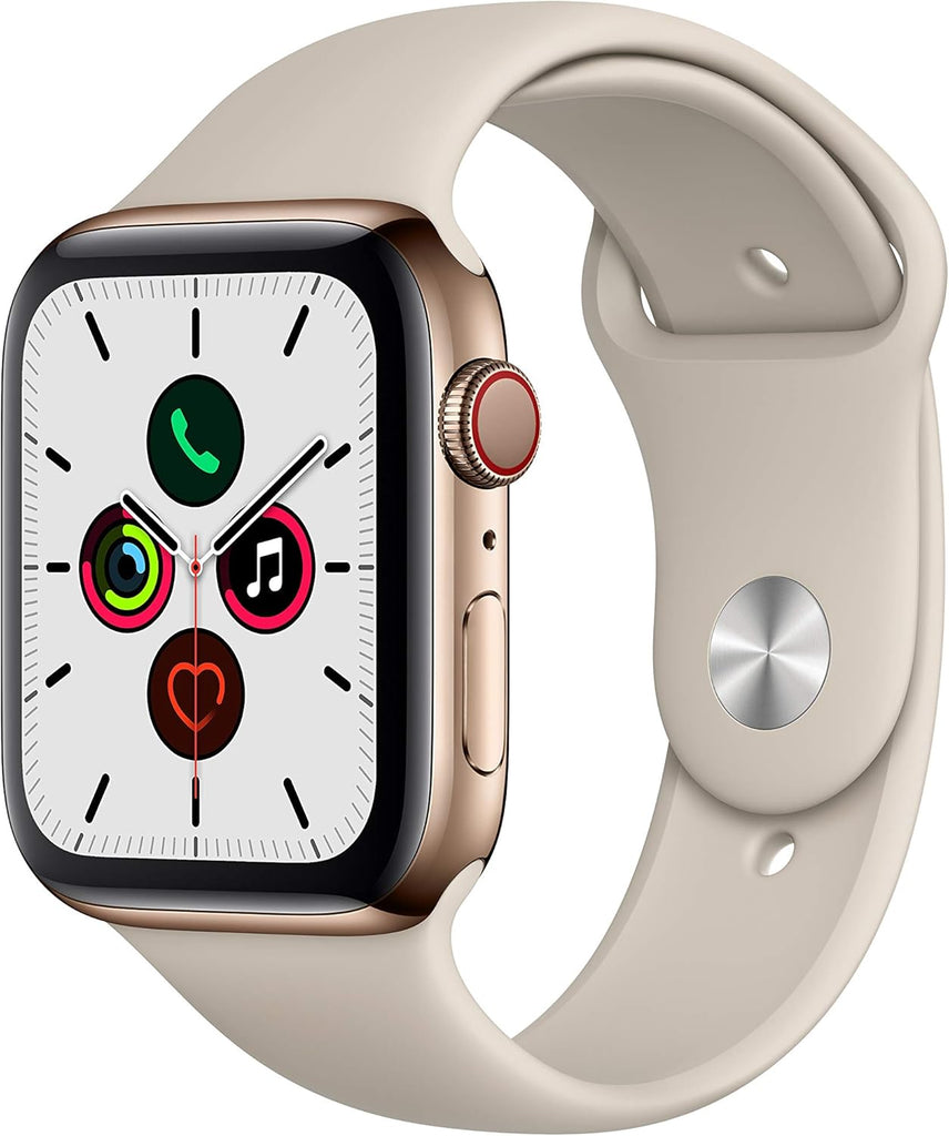 Apple Watch Series 5 44mm Stainless Steel Cellular (Simlockvrij) / SV Goud