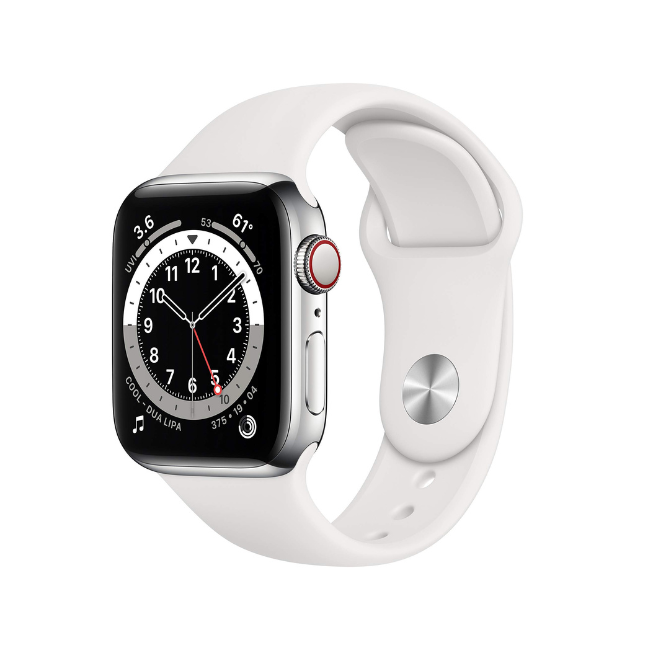 Apple Watch Series 6 40mm Cellular Stainless Steel (Simlockvrij) / SV Zilver