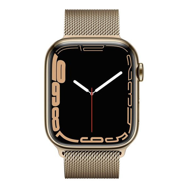 Apple Watch Series 7 45mm Cellular Stainless Steel (Simlockvrij) / SV Goud
