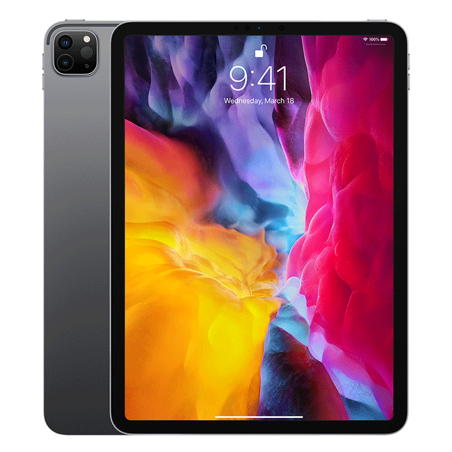 iPad Pro 11 (2020) 256GB Wi-Fi + Cellular (Simlockvrij) / SV Grijs