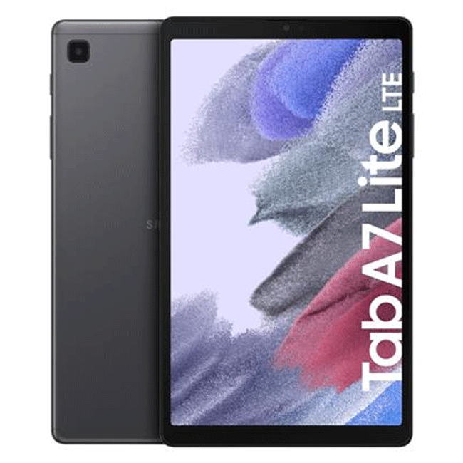 Samsung Galaxy Tab A7 Lite 32GB Wi-Fi + 4G (Simlockvrij) / SV Grijs